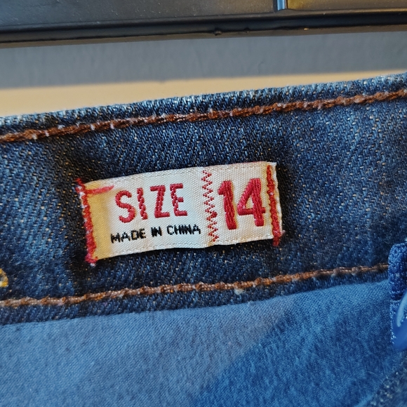 1989 Place Indigo Denim Skirt - Picture 3 of 4